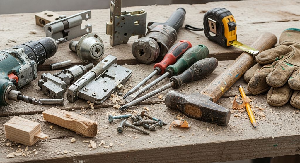 Servicio de Instalación de muelles cierrapuertas en Goya