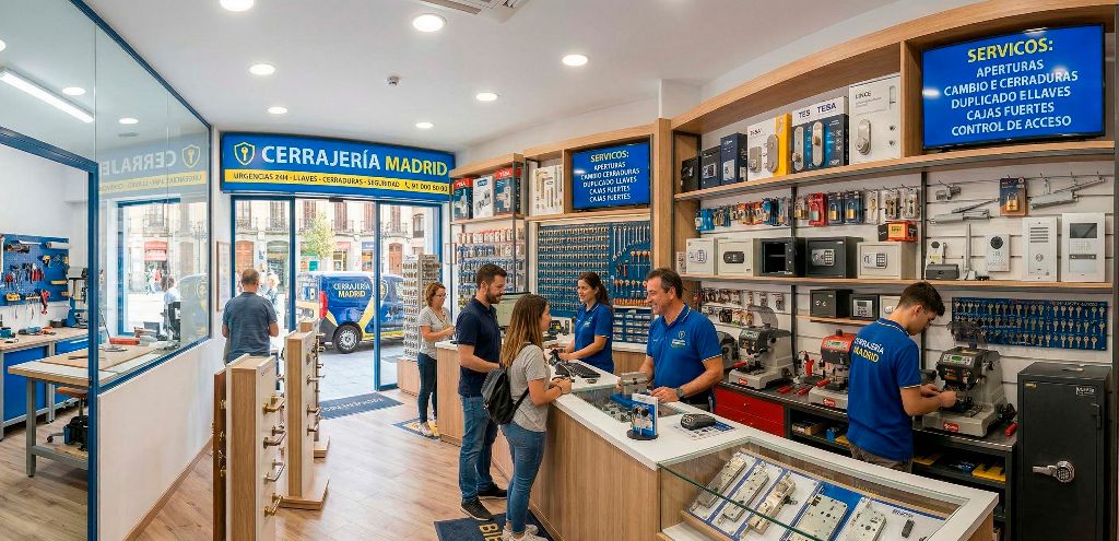 Servicio de Mantenimiento de cerrajería en El Boalo